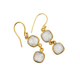Rainbow Moonstone Earrings