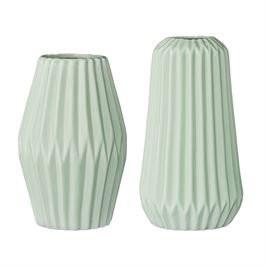 Set of Fluted Vases